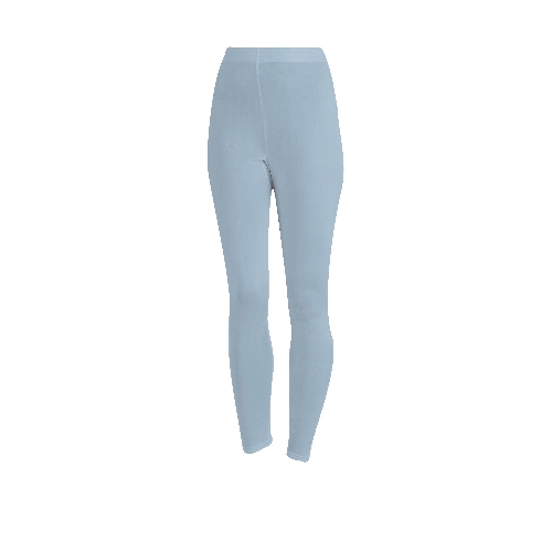 Seiden-Leggings aus reiner Bio-Seide,  blautanne 46