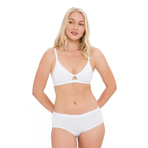 Soft-BH aus Bio-Baumwolle mit Elastan,  kokos 75B