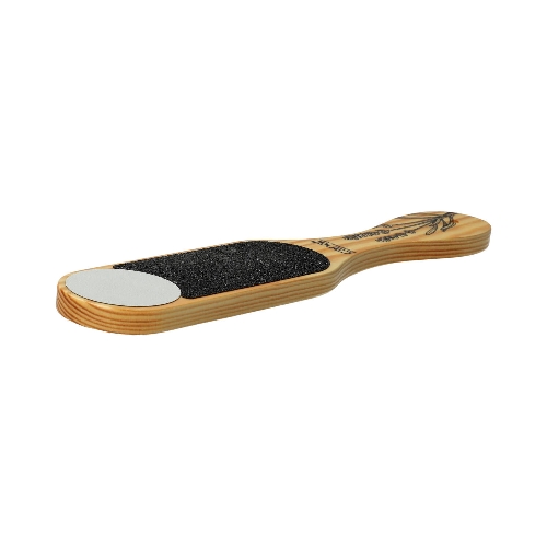 Hornhautfeile aus Holz 4fach
