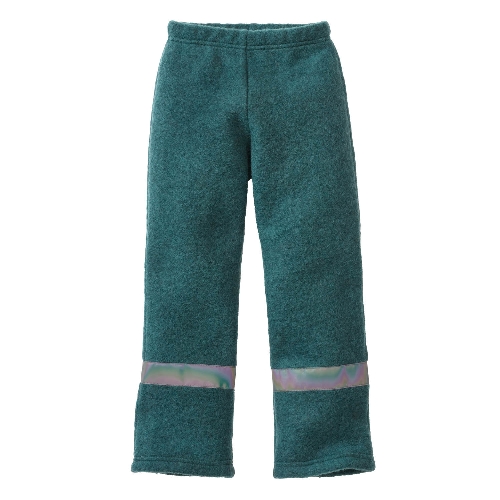 Walkhose aus Bio-Schurwolle mit Bio-Baumwolle,  smaragd 86/92