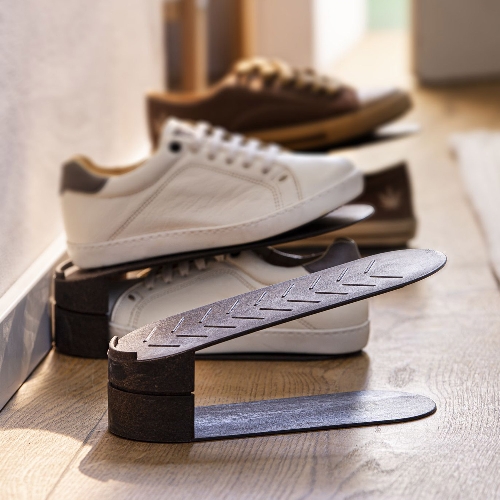 Schuh-Platzsparer aus Bio-Kunststoff, 2 Stück