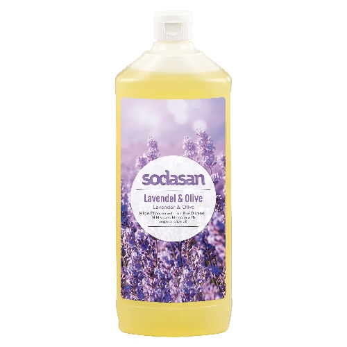 Flüssigseife mit Bio-Olivenöl und Lavendelduft 1 l