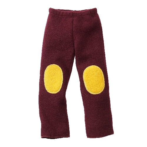 Walkhose mit Patches,  beere/safran 86/92