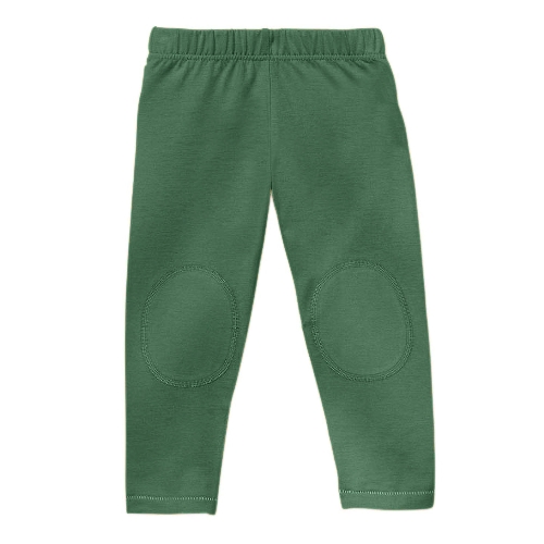 Leggings aus reiner Bio-Baumwolle,  lorbeer 86/92