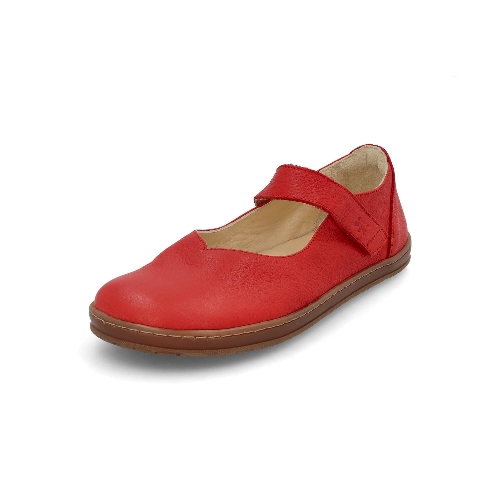 Barfuß-Ballerina aus Bio-Leder,  ziegel 36